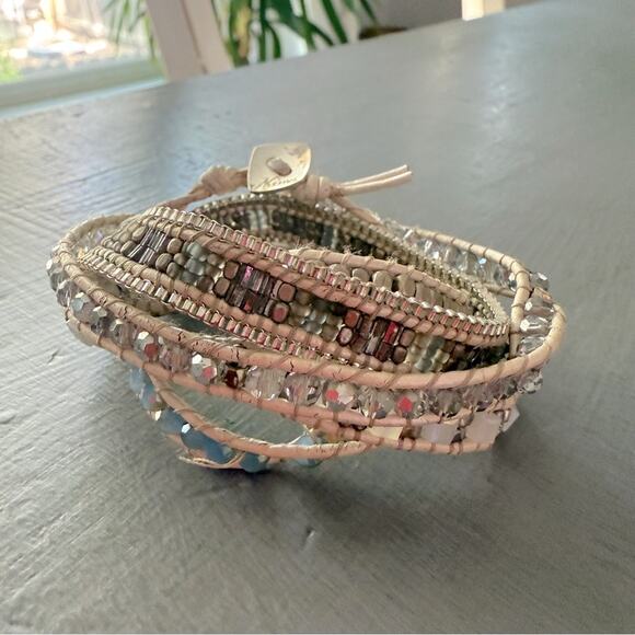 Nakamol Beaded Wrap Bracelet - Picture 1 of 8